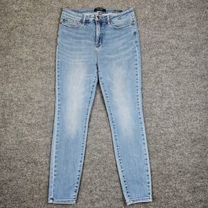 Judy Blue Skinny Fit Jeans Womens 11/ 30 High Rise Light Wash Denim Stretch Blue